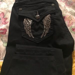 Black miss me skinny jean